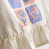 1,5-8 ani | Set compus din bluză cu peplum brodată și pantaloni 1,5-8 ani | Set compus din bluză cu peplum brodată și pantaloni