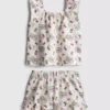 1,5–8 ani | Set compus din bluză și Pantaloni Scurți Hello Kitty 1,5–8 ani | Set compus din bluză și Pantaloni Scurți Hello Kitty