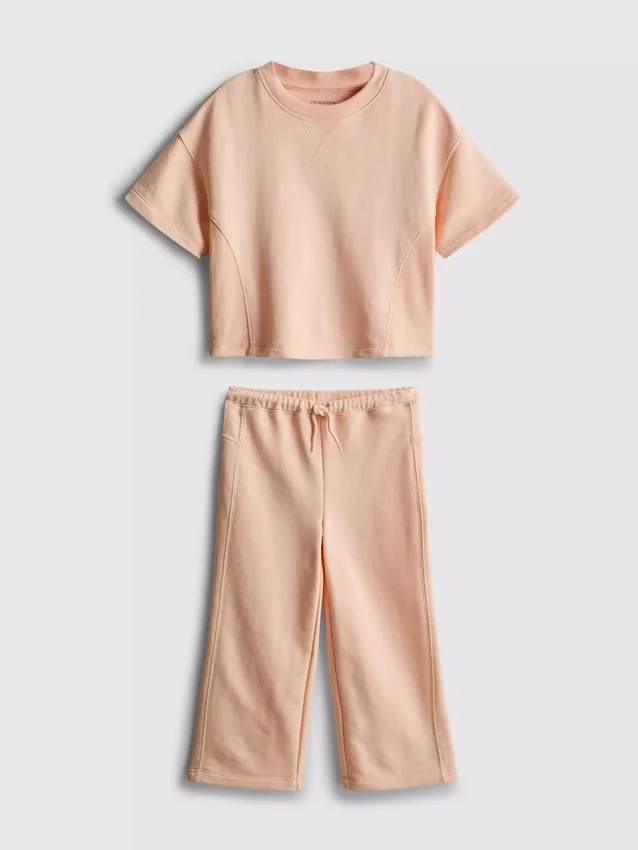 1,5–8 ani | Set compus din cămășă cu croi drept și Pantaloni de Trening 1,5–8 ani | Set compus din cămășă cu croi drept și Pantaloni de Trening