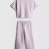 1,5–8 ani | Set compus din cămășă cu croi drept și Pantaloni de Trening 1,5–8 ani | Set compus din cămășă cu croi drept și Pantaloni de Trening
