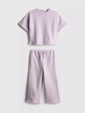 1,5–8 ani | Set compus din cămășă cu croi drept și Pantaloni de Trening 1,5–8 ani | Set compus din cămășă cu croi drept și Pantaloni de Trening