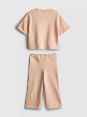 1,5–8 ani | Set compus din cămășă cu croi drept și Pantaloni de Trening 1,5–8 ani | Set compus din cămășă cu croi drept și Pantaloni de Trening