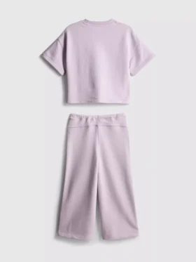 1,5–8 ani | Set compus din cămășă cu croi drept și Pantaloni de Trening 1,5–8 ani | Set compus din cămășă cu croi drept și Pantaloni de Trening