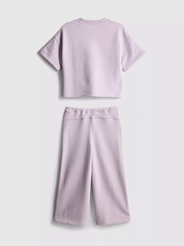 1,5–8 ani | Set compus din cămășă cu croi drept și Pantaloni de Trening 1,5–8 ani | Set compus din cămășă cu croi drept și Pantaloni de Trening