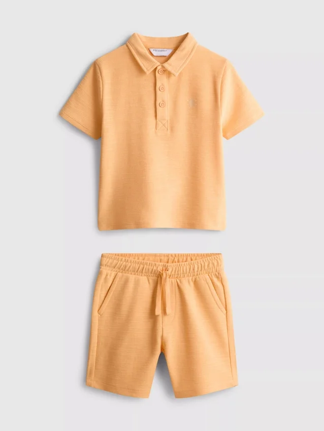 1,5–8 ani | Set compus din cămășă polo și Pantaloni Scurți 1,5–8 ani | Set compus din cămășă polo și Pantaloni Scurți
