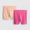 1,5–8 ani | Set de 2 perechi de pantaloni scurți de ciclism cu talie cu nervuri 1,5–8 ani | Set de 2 perechi de pantaloni scurți de ciclism cu talie cu nervuri