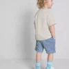 1,5-8 ani | Set de cămăși și pantaloni scurți cu imprimeu sardine 1,5-8 ani | Set de cămăși și pantaloni scurți cu imprimeu sardine