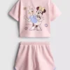 1,5-8 ani | Set de pantaloni scurți Minnie Mouse de la Disney 1,5-8 ani | Set de pantaloni scurți Minnie Mouse de la Disney