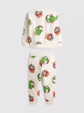 1,5-8 ani | Set hanorac și pantaloni de trening Super Mario World