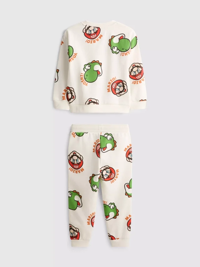 1,5-8 ani | Set hanorac și pantaloni de trening Super Mario World 1,5-8 ani | Set hanorac și pantaloni de trening Super Mario World