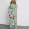 1,5–8 ani | Set sport cu hanorac cu glugă și fermoar și pantaloni de trening cargo