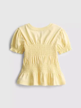 1,5–9 ani | bluză cu peplum plisat