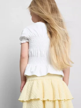 1,5–9 ani | bluză cu peplum plisat