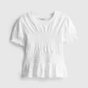 1,5–9 ani | bluză cu peplum plisat 1,5–9 ani | bluză cu peplum plisat