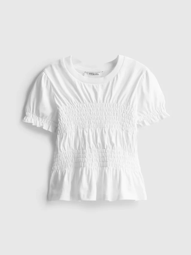 1,5–9 ani | bluză cu peplum plisat 1,5–9 ani | bluză cu peplum plisat