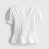 1,5–9 ani | bluză cu peplum plisat 1,5–9 ani | bluză cu peplum plisat