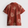 1,5–9 ani | cămășă cu broderie în formă de frunze