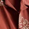 1,5–9 ani | cămășă cu broderie în formă de frunze