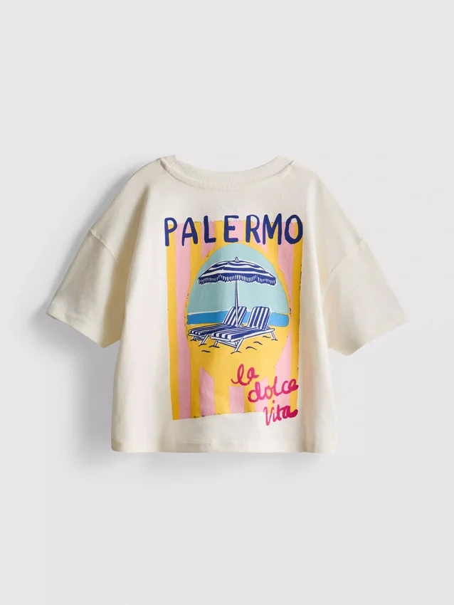 1,5–9 ani | Cămășa grafică Palermo cu croială dreptă 1,5–9 ani | Cămășa grafică Palermo cu croială dreptă