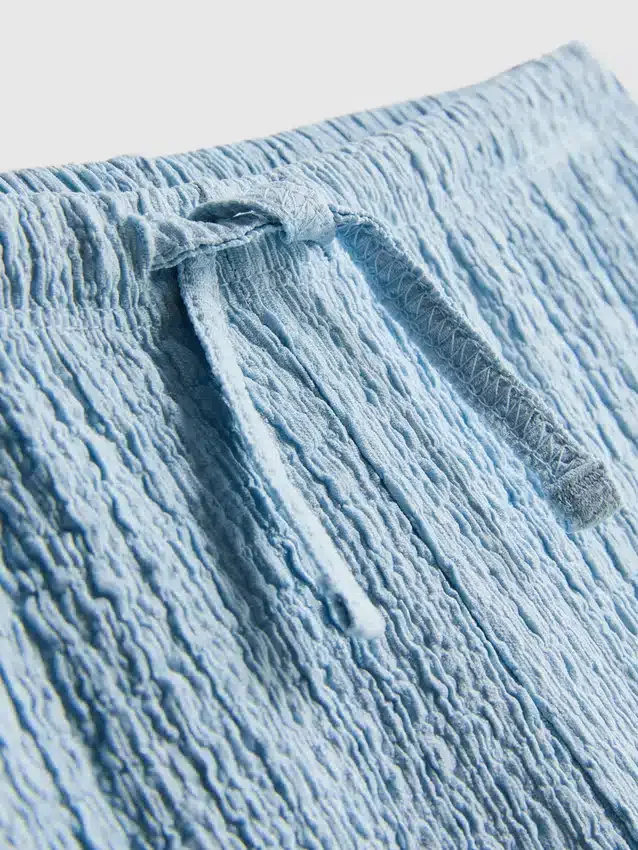 1,5–9 ani | pantaloni cu textură șifonată 1,5–9 ani | pantaloni cu textură șifonată