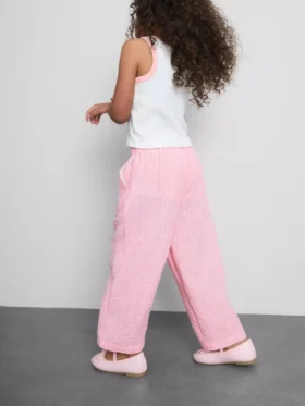 1,5–9 ani | pantaloni din seersucker cu dungi