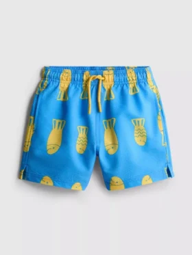 1,5-9 ani | Pantaloni Scurți de Baie cu Imprimeu de Pești