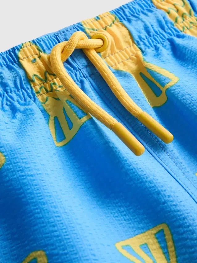 1,5-9 ani | Pantaloni Scurți de Baie cu Imprimeu de Pești 1,5-9 ani | Pantaloni Scurți de Baie cu Imprimeu de Pești