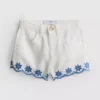 1,5–9 ani | Pantaloni Scurți din denim brodați 1,5–9 ani | Pantaloni Scurți din denim brodați