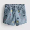 1,5-9 ani | Pantaloni Scurți din denim cu talie înaltă 1,5-9 ani | Pantaloni Scurți din denim cu talie înaltă
