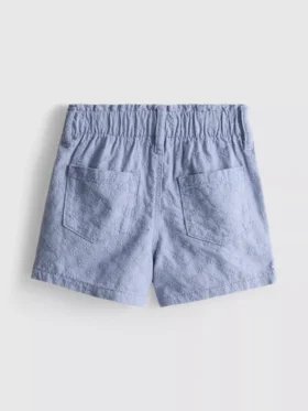 1,5-9 ani | Pantaloni Scurți din denim cu talie înaltă