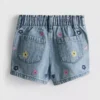 1,5-9 ani | Pantaloni Scurți din denim cu talie înaltă 1,5-9 ani | Pantaloni Scurți din denim cu talie înaltă