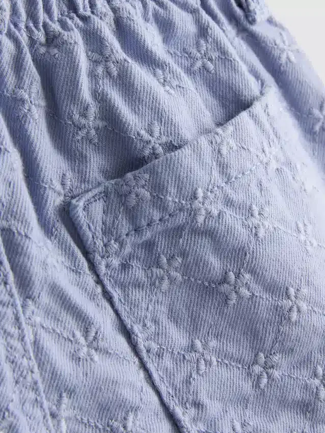 1,5-9 ani | Pantaloni Scurți din denim cu talie înaltă 1,5-9 ani | Pantaloni Scurți din denim cu talie înaltă