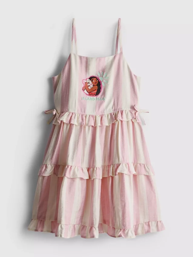 1,5–9 ani | Rochie cu bretele în straturi „Moana” de la Disney 1,5–9 ani | Rochie cu bretele în straturi „Moana” de la Disney