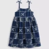 1,5–9 ani | Rochie cu bretele subțiri și broderie 1,5–9 ani | Rochie cu bretele subțiri și broderie