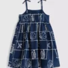 1,5–9 ani | Rochie cu bretele subțiri și broderie 1,5–9 ani | Rochie cu bretele subțiri și broderie