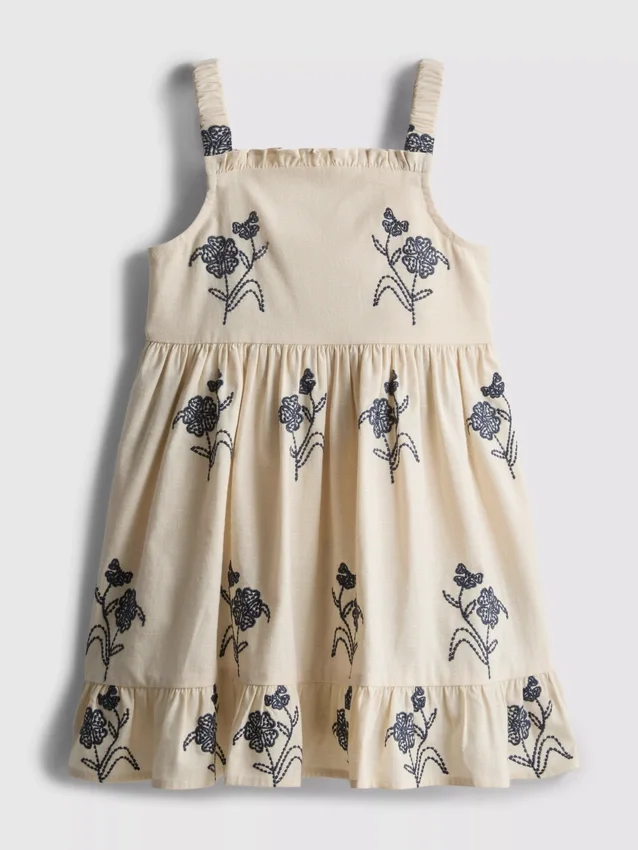 1,5–9 ani | rochie cu volane și imprimeu floral 1,5–9 ani | rochie cu volane și imprimeu floral