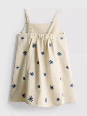 1,5–9 ani | rochie din denim brodată 1,5–9 ani | rochie din denim brodată