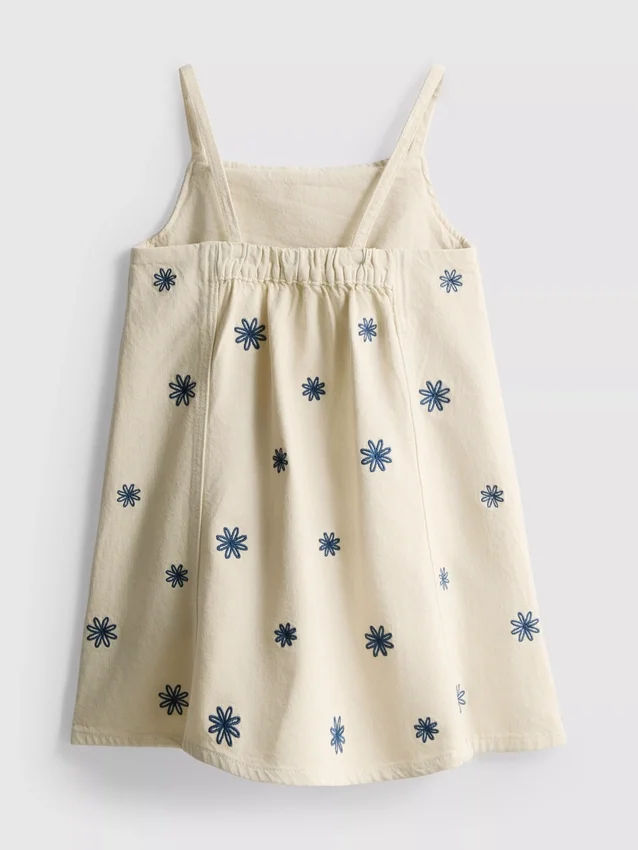 1,5–9 ani | rochie din denim brodată 1,5–9 ani | rochie din denim brodată