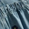 1,5–9 ani | rochie din denim brodată