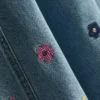 1,5–9 ani | rochie din denim brodată