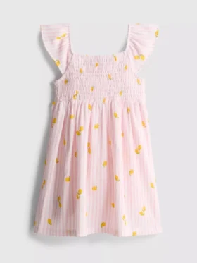 1,5–9 ani | rochie tip smock cu imprimeu de lămâi 1,5–9 ani | rochie tip smock cu imprimeu de lămâi