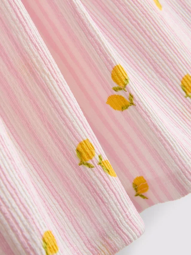 1,5–9 ani | rochie tip smock cu imprimeu de lămâi 1,5–9 ani | rochie tip smock cu imprimeu de lămâi