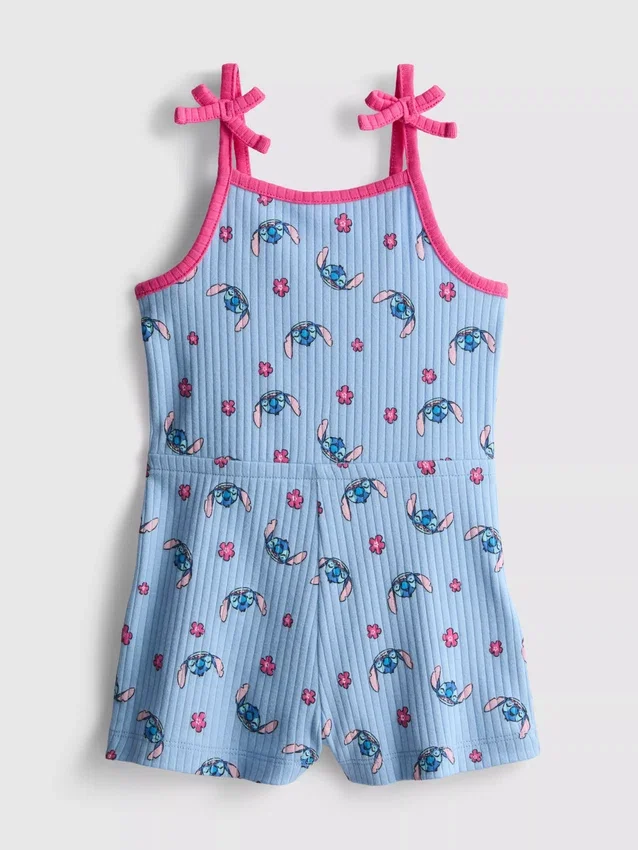 1,5–9 ani | Salopetă cu nervuri „Stitch” de la Disney 1,5–9 ani | Salopetă cu nervuri „Stitch” de la Disney