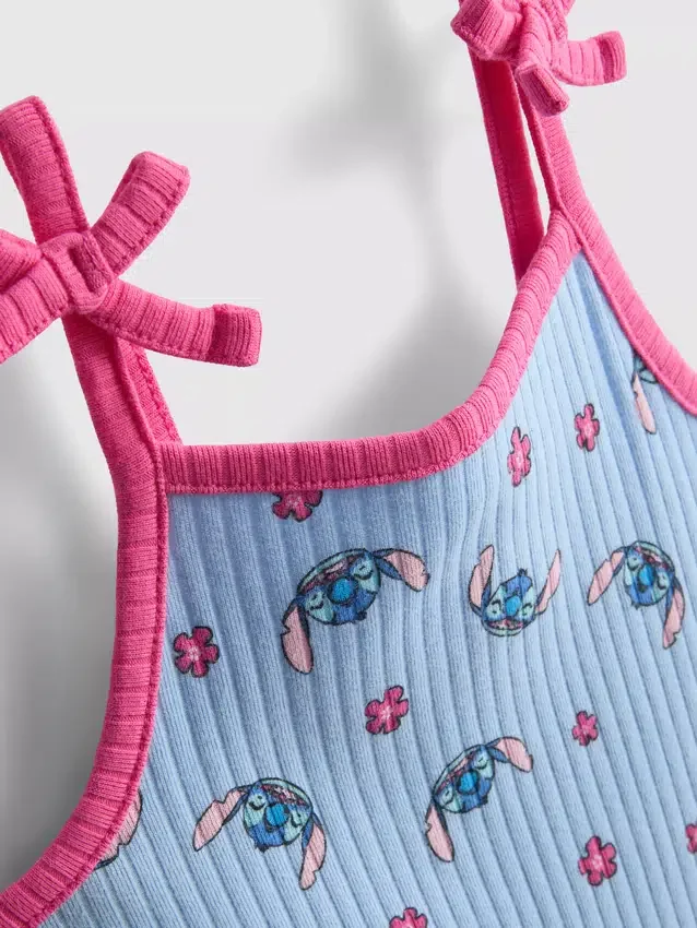1,5–9 ani | Salopetă cu nervuri „Stitch” de la Disney 1,5–9 ani | Salopetă cu nervuri „Stitch” de la Disney