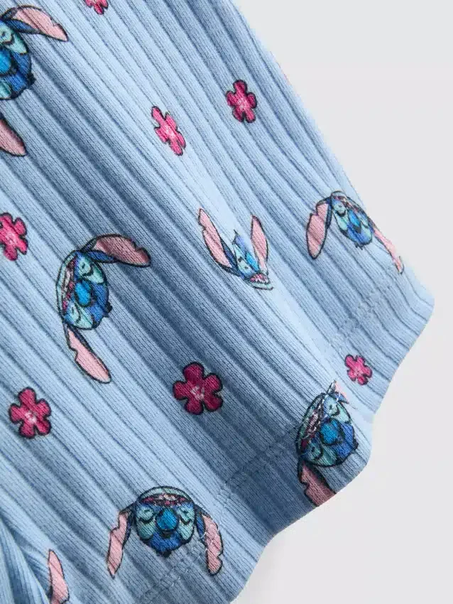 1,5–9 ani | Salopetă cu nervuri „Stitch” de la Disney 1,5–9 ani | Salopetă cu nervuri „Stitch” de la Disney