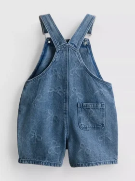 1,5–9 ani | salopetă din denim cu fundiță