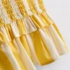 1,5–9 ani | Set compus din bluză cu volan în dungi și pantaloni