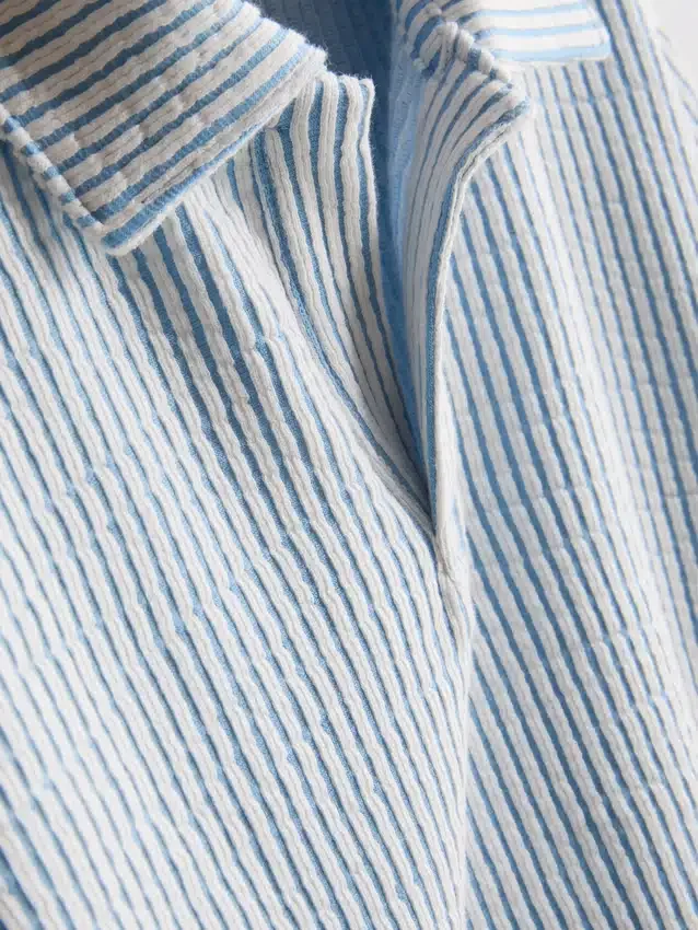 1,5–9 ani | Set compus din cămășă cu dungi și pantaloni scurți 1,5–9 ani | Set compus din cămășă cu dungi și pantaloni scurți