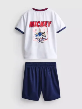 1,5-9 ani | Set de cămăși și pantaloni scurți cu Minnie Mouse de la Disney, cu tematică de fotbal