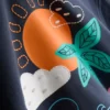 1,5–9 ani | Set de tricou și pantaloni scurți cu imprimeu tropical flocat